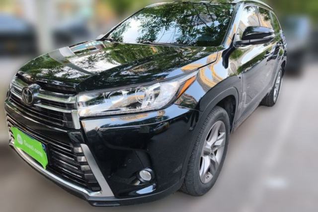Used Toyota Highlander 2021 2.0T Four-Wheel Drive Prestige Version 7 Seats