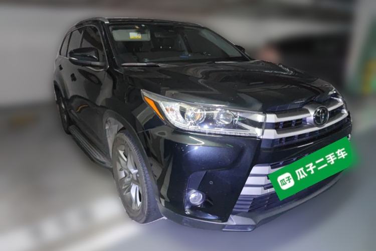 Used Toyota Highlander 2021 2.0T Four-Wheel Drive Luxury Edition 7 Seats Front Right 45 Deg