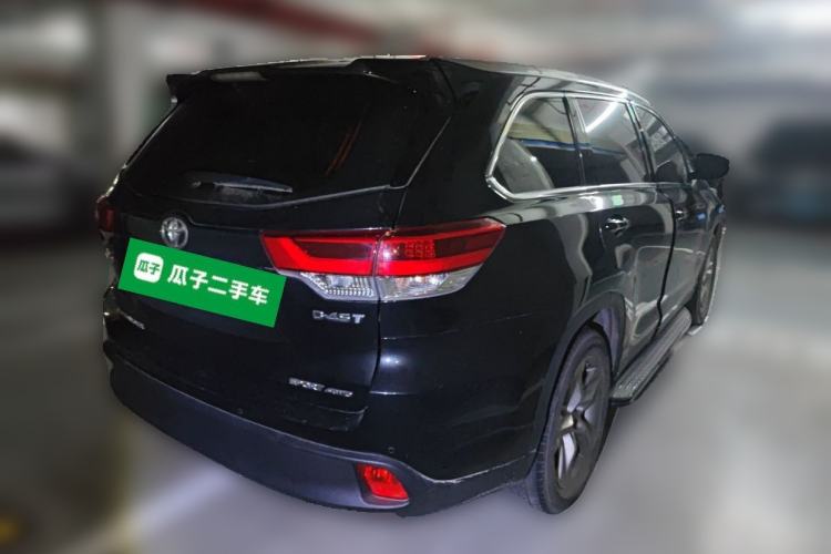 Used Toyota Highlander 2021 2.0T Four-Wheel Drive Luxury Edition 7 Seats Rear Right 45 Deg