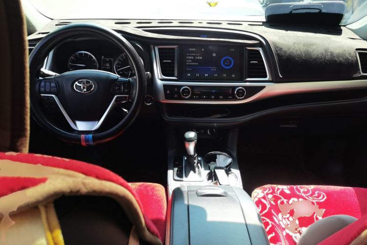 Used Toyota Highlander 2021 2.0T Four-Wheel Drive Luxury Edition 7 Seats Center Console