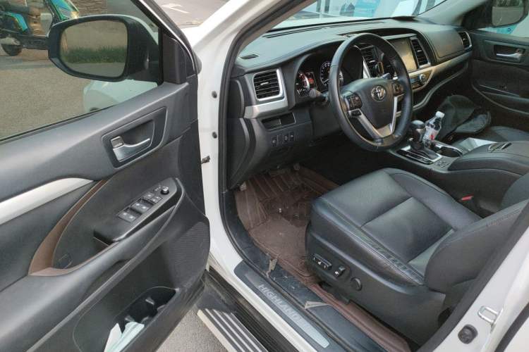Used Toyota Highlander 2021 2.0T Four-Wheel Drive Luxury Edition 7 Seats Driver Seat