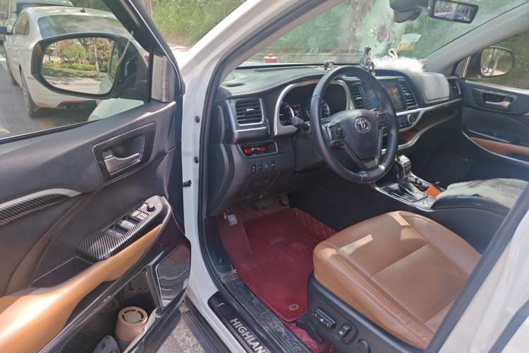 Used Toyota Highlander 2021 2.0T Four-Wheel Drive Prestige Version 7 Seats Driver Seat