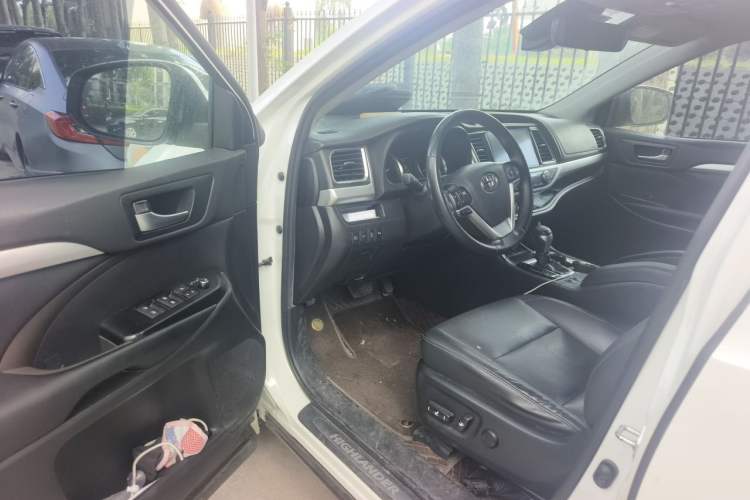 Used Toyota Highlander 2021 2.0T Four-Wheel Drive Prestige Version 7 Seats Driver Seat