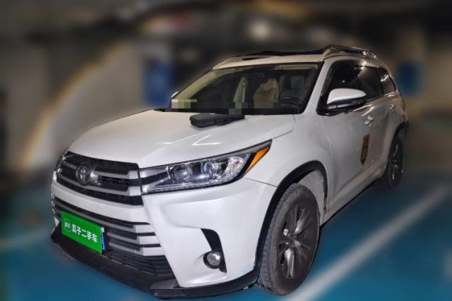 Used Toyota Highlander 2021 2.0T Four-Wheel Drive Elite Edition 7-Seater