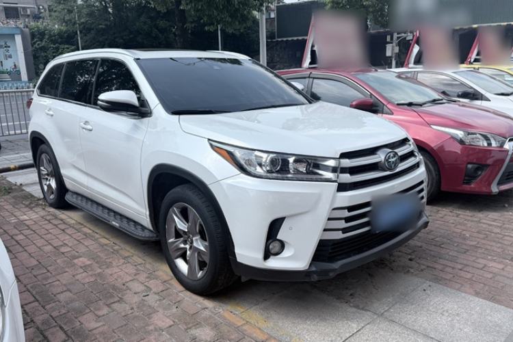 Used Toyota Highlander 2021 2.0T Four-Wheel Drive Luxury Edition 7 Seats Exterior 2
