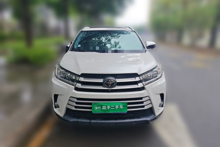 Used Toyota Highlander 2021 2.0T Four-Wheel Drive Luxury Edition 7 Seats Front