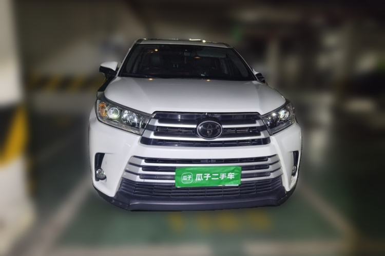 Used Toyota Highlander 2021 2.0T Four-Wheel Drive Luxury Edition 7 Seats Front