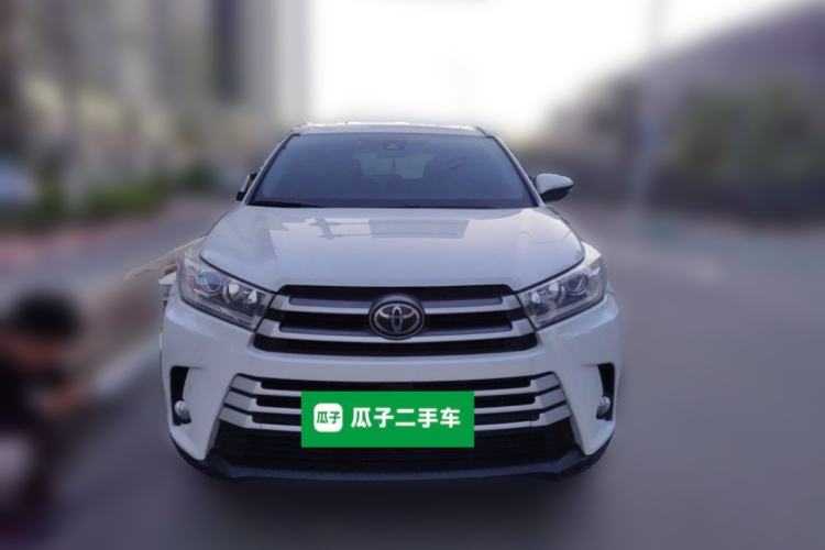 Used Toyota Highlander 2021 2.0T Four-Wheel Drive Luxury Edition 7 Seats Front