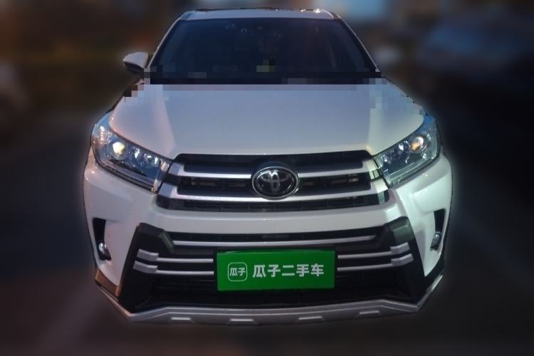 Used Toyota Highlander 2021 2.0T Four-Wheel Drive Luxury Edition 7 Seats Front