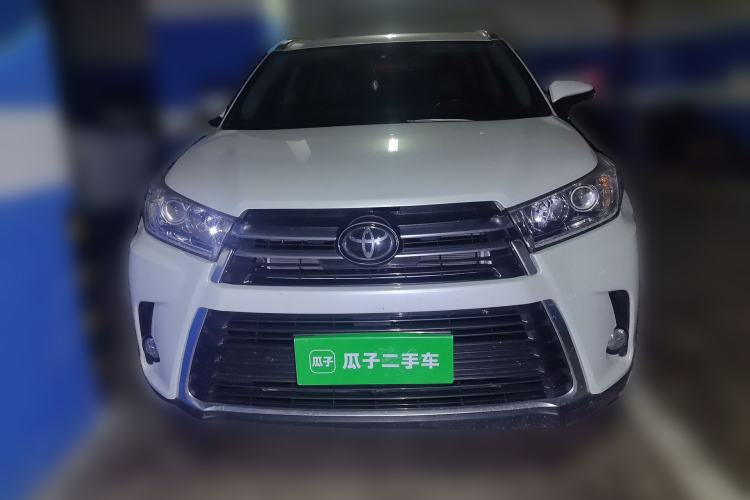 Used Toyota Highlander 2021 2.0T Four-Wheel Drive Luxury Edition 7 Seats Front