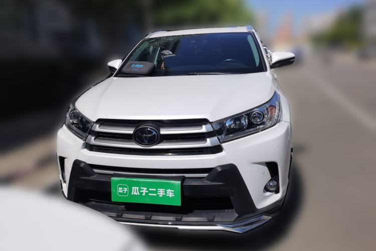 Used Toyota Highlander 2021 2.0T Four-Wheel Drive Luxury Edition 7 Seats Front