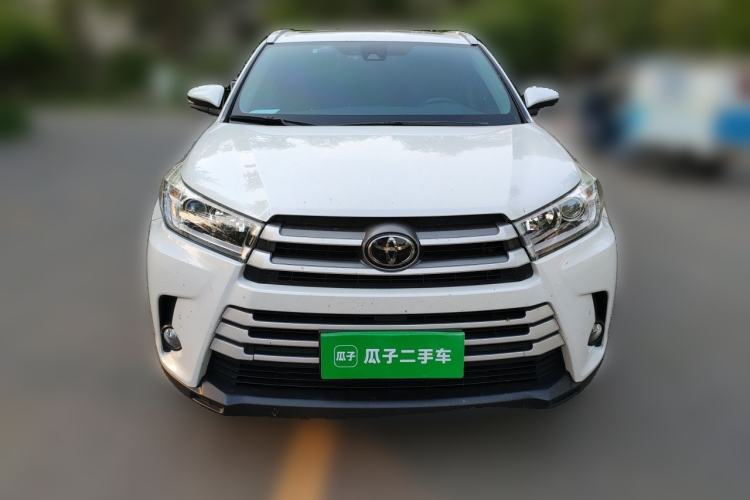 Used Toyota Highlander 2021 2.0T Four-Wheel Drive Luxury Edition 7 Seats Front