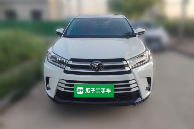 Used Toyota Highlander 2021 2.0T Four-Wheel Drive Luxury Edition 7 Seats Front