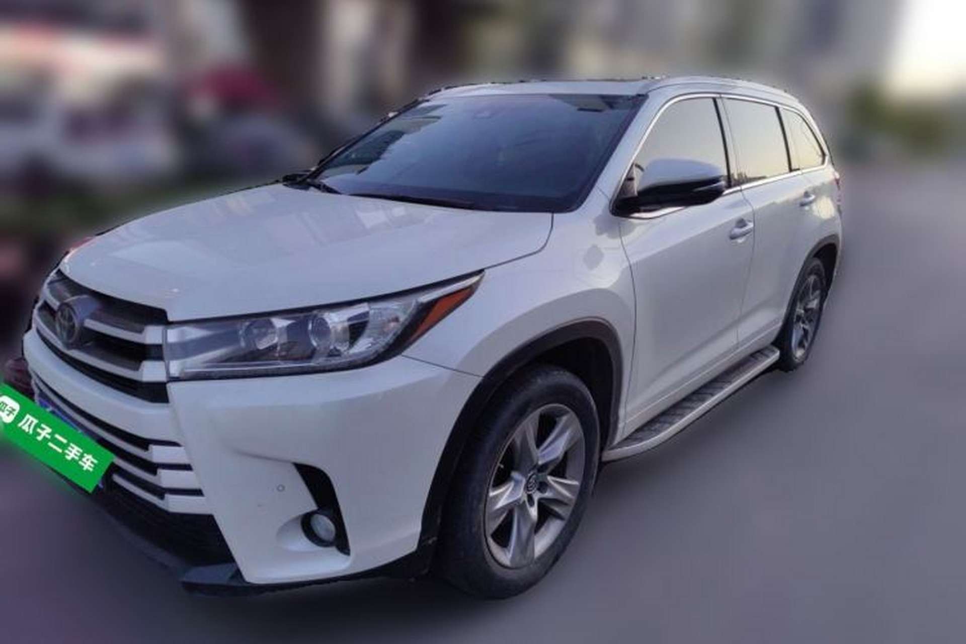 Used Toyota Highlander 2021 2.0T Four-Wheel Drive Luxury Edition 7 Seats Front Left 45 Deg