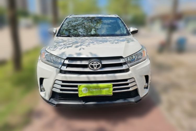 Used Toyota Highlander 2021 2.0T Four-Wheel Drive Elite Edition 7-Seater Front