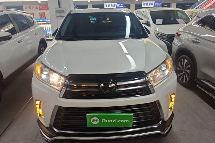 Used Toyota Highlander 2021 2.0T Four-Wheel Drive Prestige Version 7 Seats Front