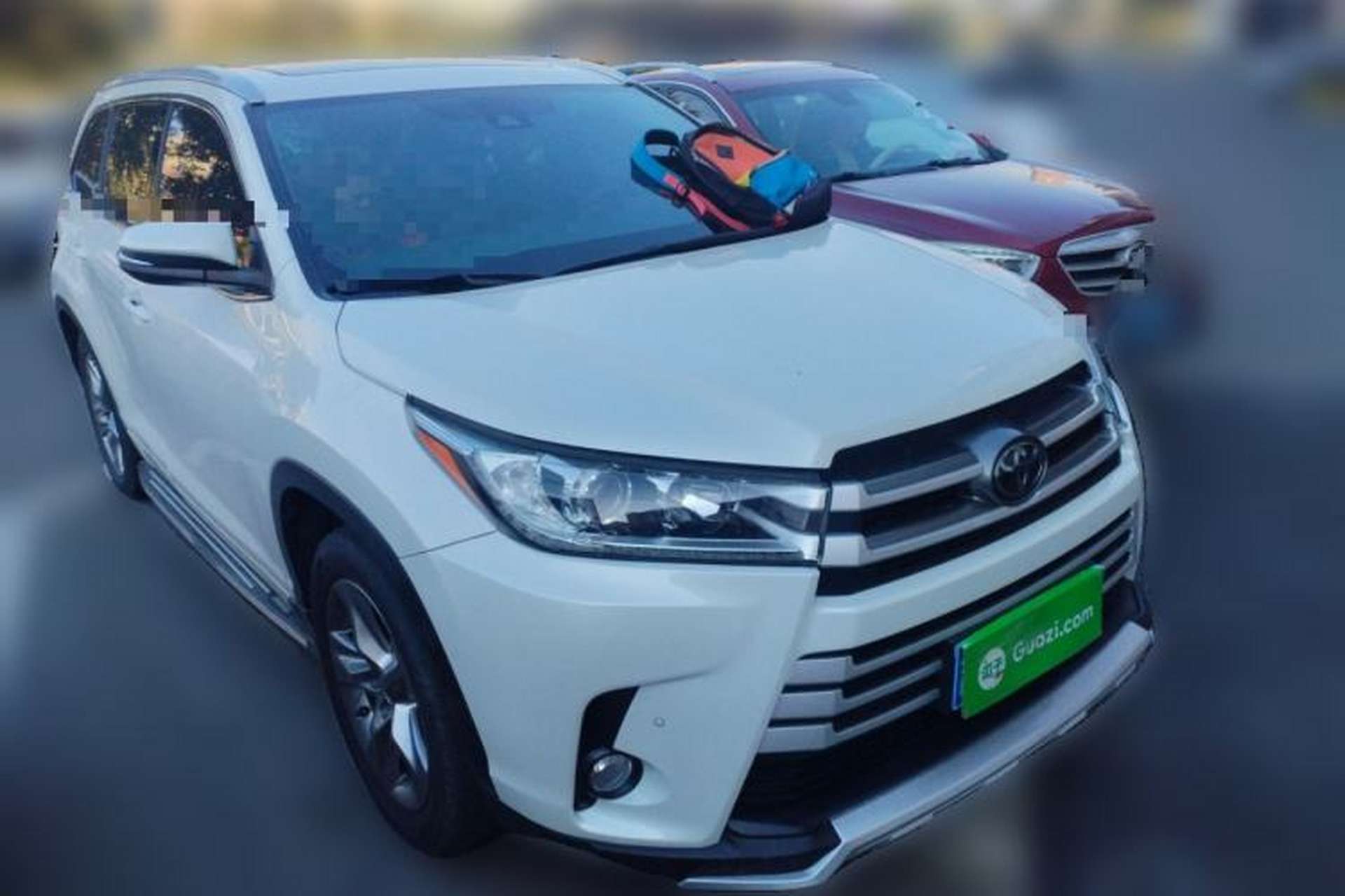Used Toyota Highlander 2021 2.0T Four-Wheel Drive Luxury Edition 7 Seats Front Right 45 Deg