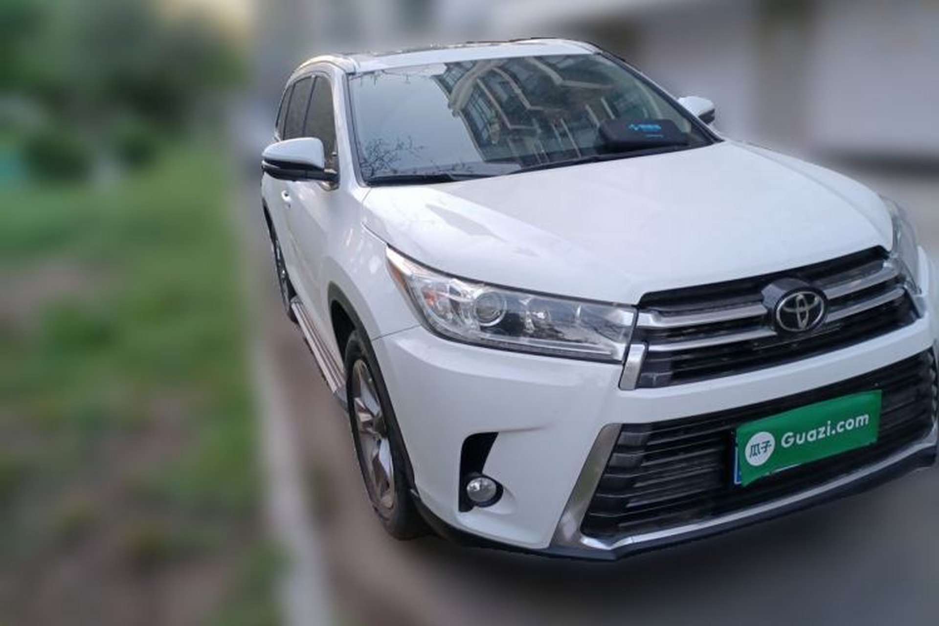 Used Toyota Highlander 2021 2.0T Four-Wheel Drive Prestige Version 7 Seats Front Right 45 Deg