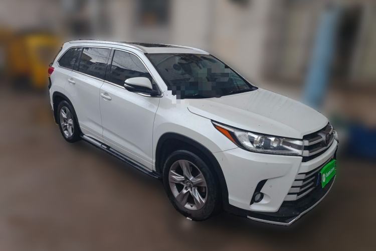 Used Toyota Highlander 2021 2.0T Four-Wheel Drive Luxury Edition 7 Seats Front Right 45 Deg