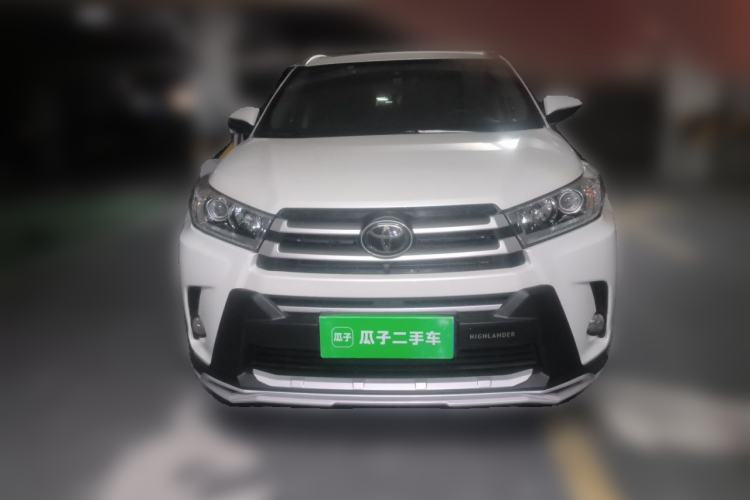 Used Toyota Highlander 2021 2.0T Four-Wheel Drive Luxury Edition 7 Seats Front