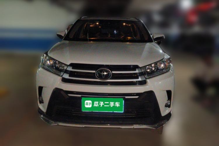 Used Toyota Highlander 2021 2.0T Four-Wheel Drive Luxury Edition 7 Seats Front