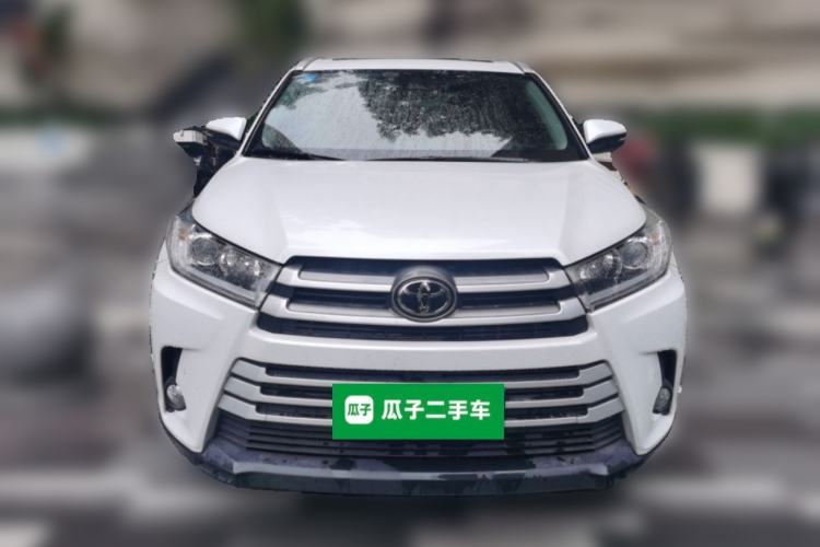 Used Toyota Highlander 2021 2.0T Four-Wheel Drive Luxury Edition 7 Seats Front