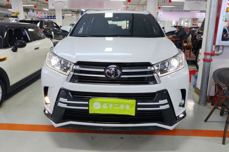 Used Toyota Highlander 2021 2.0T Four-Wheel Drive Prestige Version 7 Seats Front