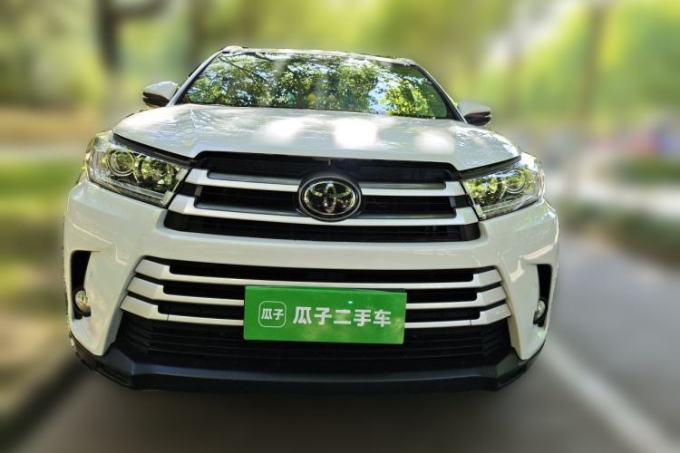 Used Toyota Highlander 2021 2.0T Four-Wheel Drive Luxury Edition 7 Seats Front