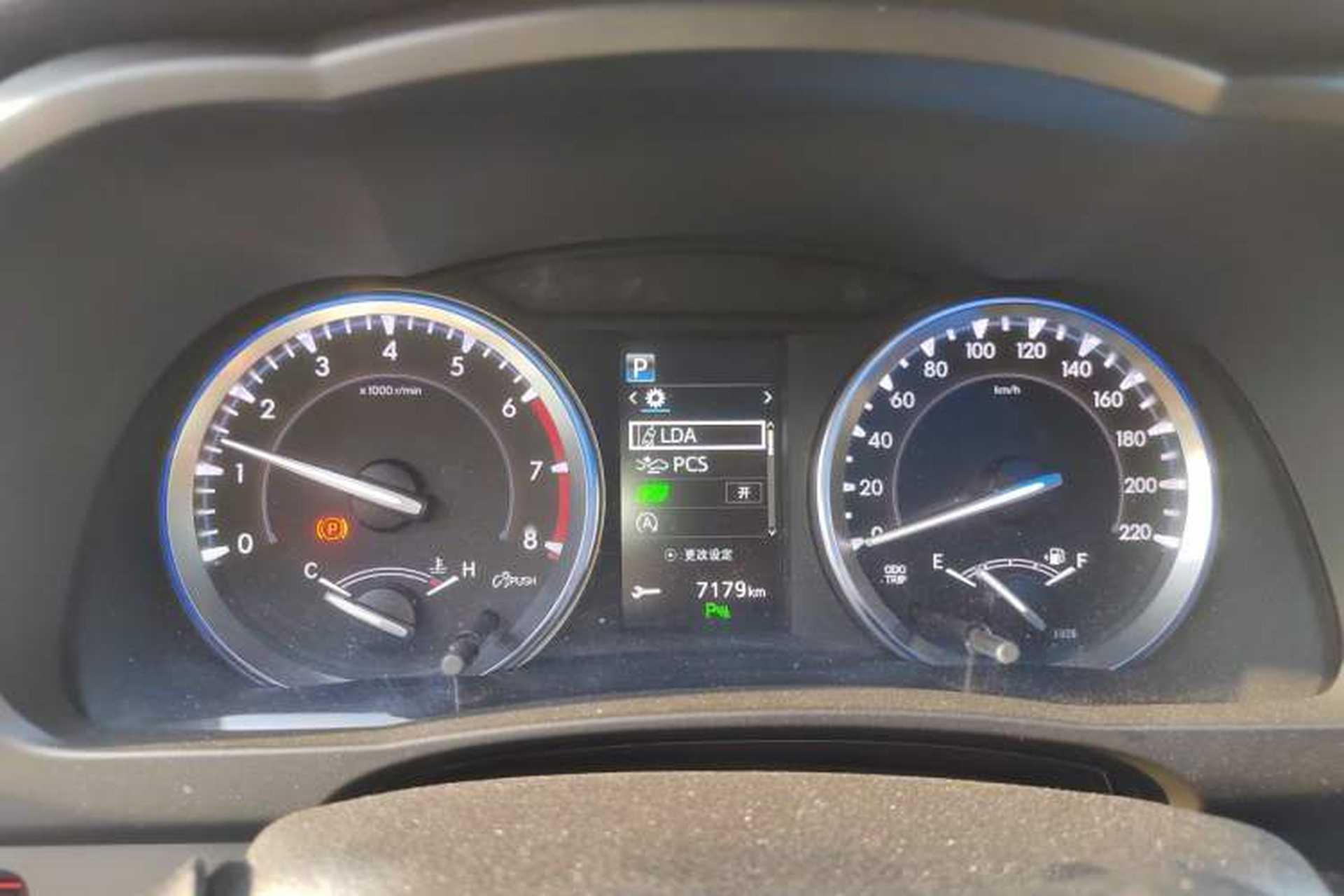 Used Toyota Highlander 2021 2.0T Four-Wheel Drive Luxury Edition 7 Seats Instrument Cluster