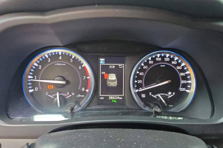 Used Toyota Highlander 2021 2.0T Four-Wheel Drive Luxury Edition 7 Seats Instrument Cluster