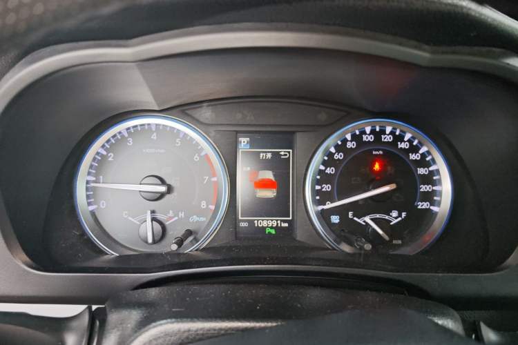 Used Toyota Highlander 2021 2.0T Four-Wheel Drive Luxury Edition 7 Seats Instrument Cluster