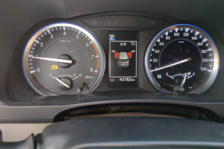 Used Toyota Highlander 2021 2.0T Four-Wheel Drive Knight Edition 7 Seats Instrument Cluster