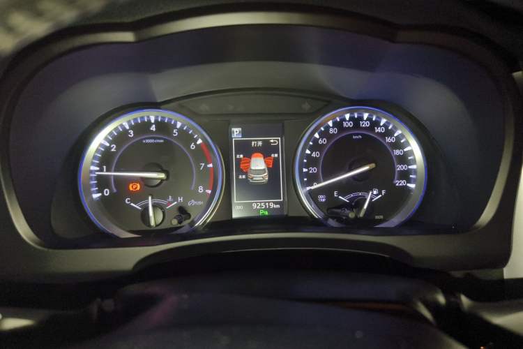 Used Toyota Highlander 2021 2.0T Four-Wheel Drive Luxury Edition 7 Seats Instrument Cluster