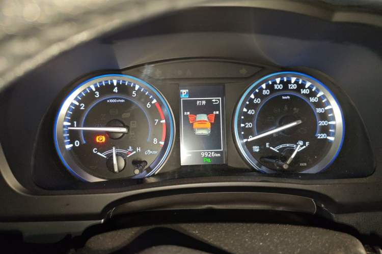 Used Toyota Highlander 2021 2.0T Four-Wheel Drive Luxury Edition 7 Seats Instrument Cluster