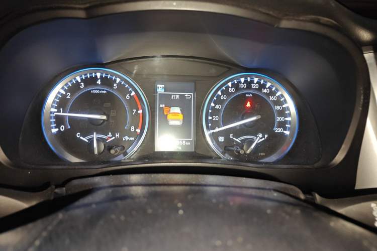 Used Toyota Highlander 2021 2.0T Four-Wheel Drive Luxury Edition 7 Seats Instrument Cluster
