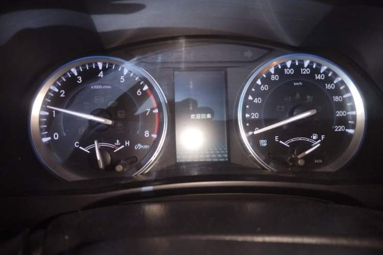 Used Toyota Highlander 2021 2.0T Four-Wheel Drive Luxury Edition 7 Seats Instrument Cluster