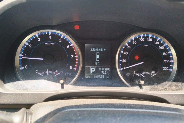 Used Toyota Highlander 2021 2.0T Four-Wheel Drive Elite Edition 7-Seater Instrument Cluster