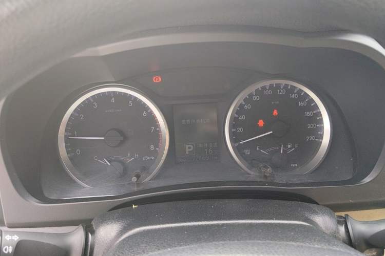 Used Toyota Highlander 2021 2.0T Four-Wheel Drive Elite Edition 7-Seater Instrument Cluster