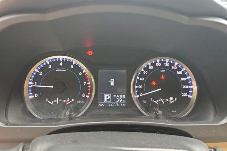 Used Toyota Highlander 2021 2.0T Four-Wheel Drive Elite Edition 7-Seater Instrument Cluster