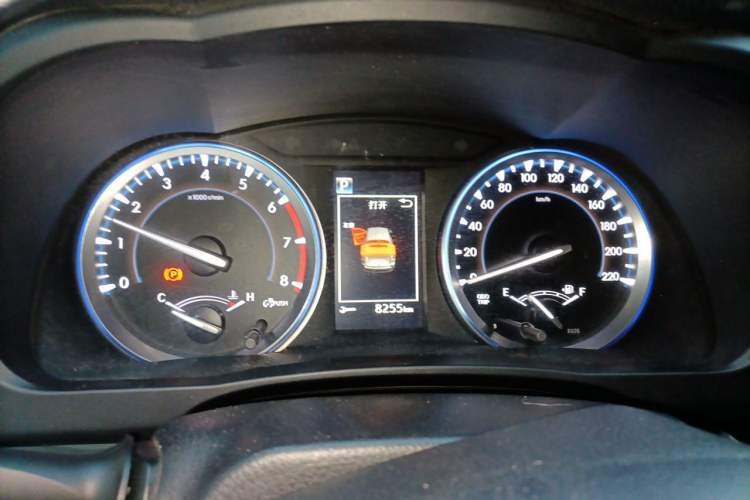 Used Toyota Highlander 2021 2.0T Four-Wheel Drive Prestige Version 7 Seats Instrument Cluster