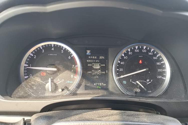 Used Toyota Highlander 2021 2.0T Four-Wheel Drive Luxury Edition 7 Seats Instrument Cluster