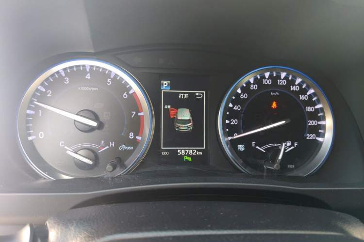 Used Toyota Highlander 2021 2.0T Four-Wheel Drive Luxury Edition 7 Seats Instrument Cluster