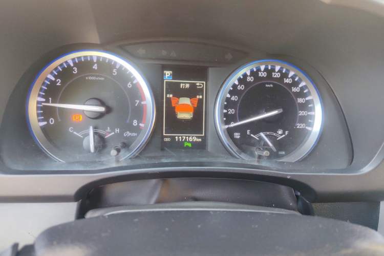 Used Toyota Highlander 2021 2.0T Four-Wheel Drive Luxury Edition 7 Seats Instrument Cluster