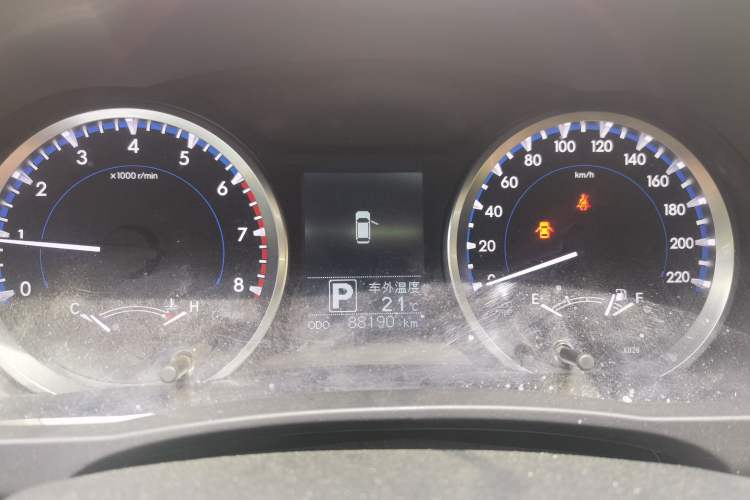 Used Toyota Highlander 2021 2.0T Two-Wheel Drive Elite Edition 5 Seats Instrument Cluster