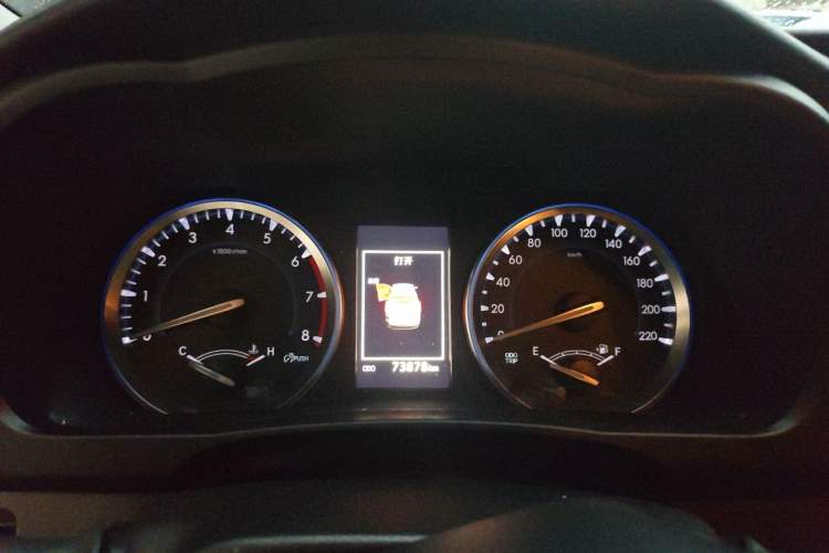 Used Toyota Highlander 2021 2.0T Four-Wheel Drive Luxury Edition 7 Seats Instrument Cluster