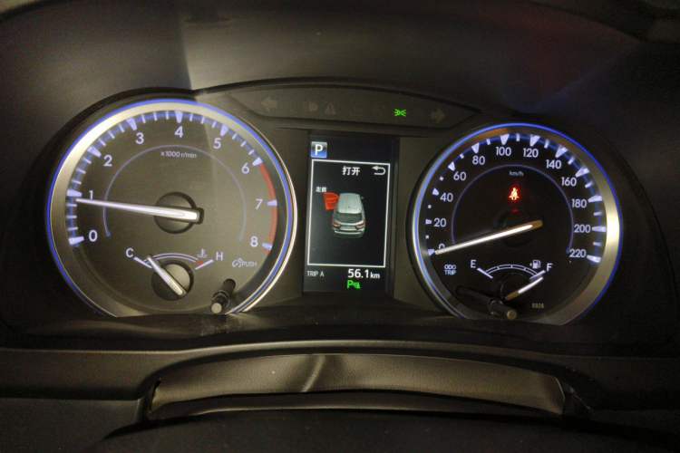 Used Toyota Highlander 2021 2.0T Four-Wheel Drive Luxury Edition 7 Seats Instrument Cluster