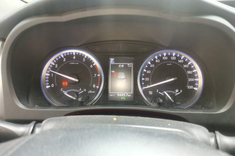 Used Toyota Highlander 2021 2.0T Four-Wheel Drive Luxury Edition 7 Seats Instrument Cluster