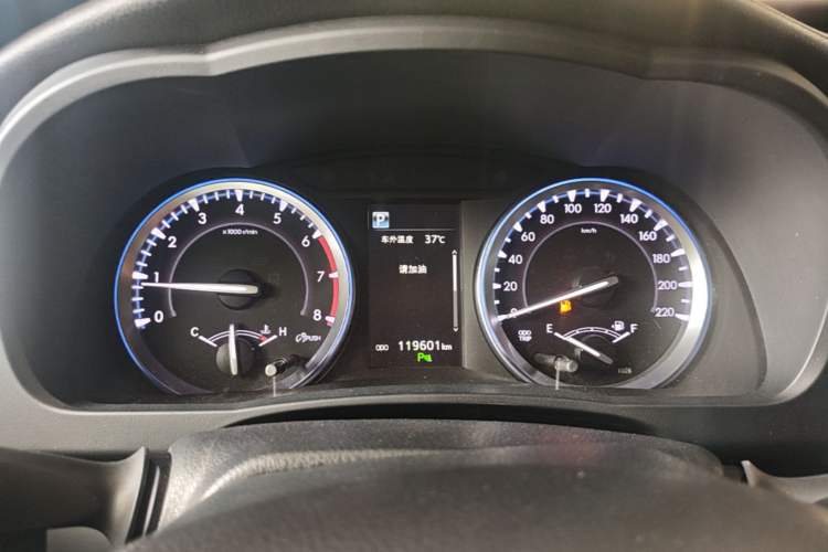 Used Toyota Highlander 2021 2.0T Four-Wheel Drive Prestige Version 7 Seats Instrument Cluster
