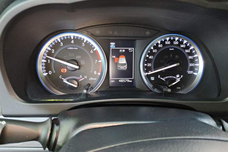 Used Toyota Highlander 2021 2.0T Four-Wheel Drive Luxury Edition 7 Seats Instrument Cluster