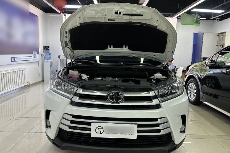 Used Toyota Highlander 2021 2.0T Four-Wheel Drive Luxury Edition 7 Seats Interior 9